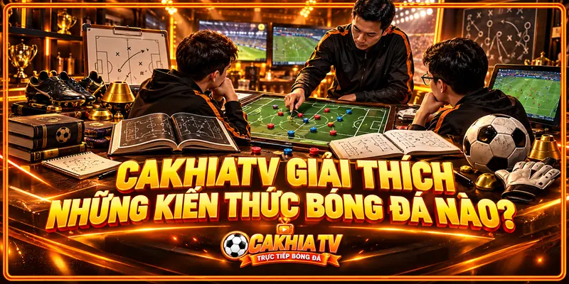 CakhiaTV sẽ giải thích những kiến thức bóng đá nào?