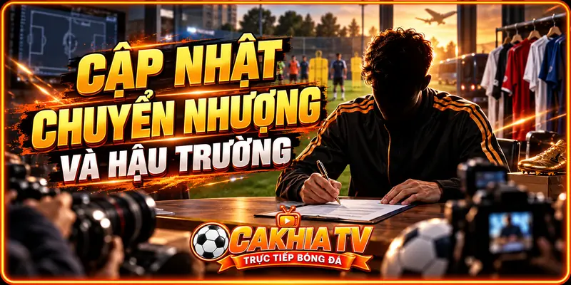 Các nhóm tin bóng đá được quan tâm nhiều tại CakhiaTV