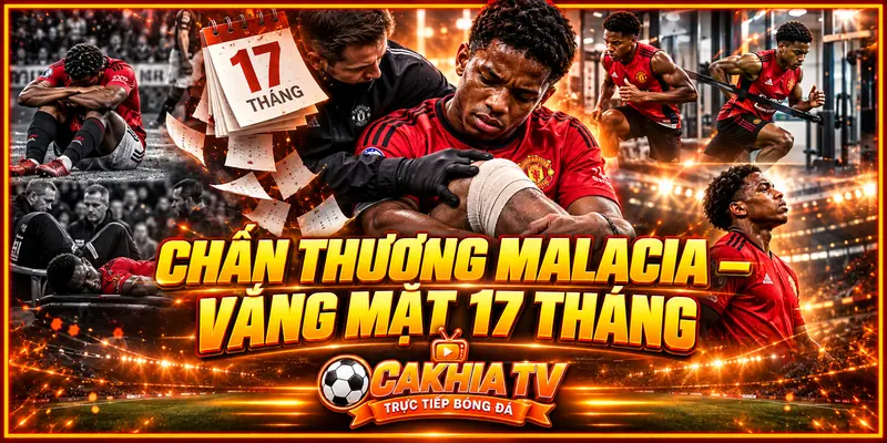 Chấn thương đầu gối khiến Malacia vắng mặt 17 tháng