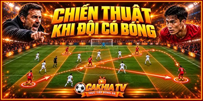 Chiến thuật khi đội có bóng