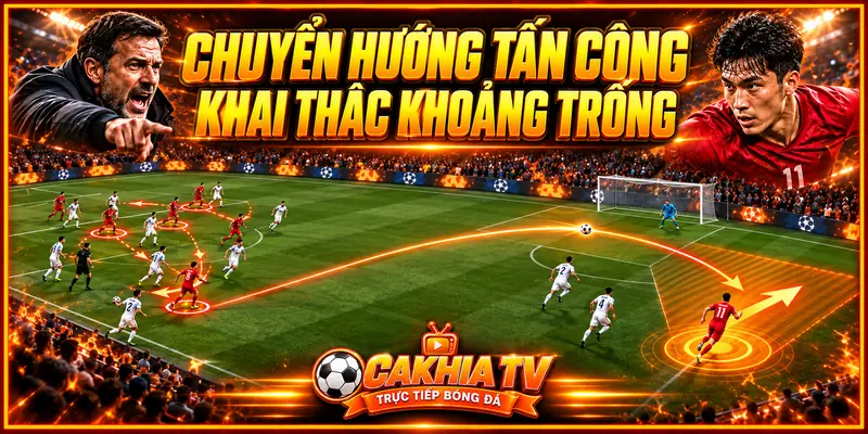 Chuyển hướng tấn công để khai thác khoảng trống