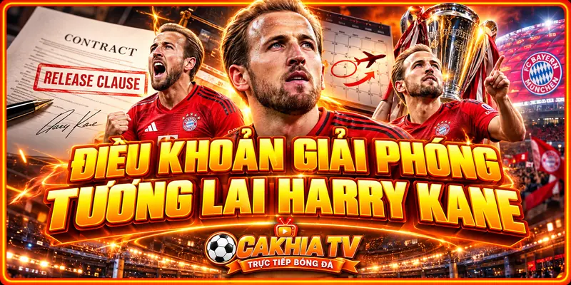 Điều khoản giải phóng có ảnh hưởng đến tương lai Kane Điều khoản giải phóng có ảnh hưởng đến tương lai Kane