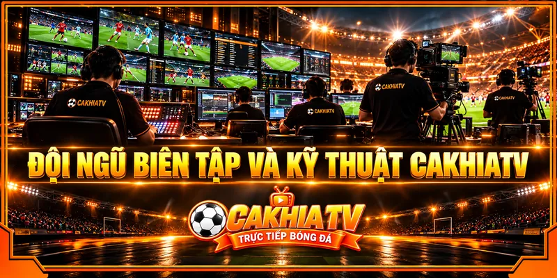 Bộ phận kỹ thuật của Cakhia TV