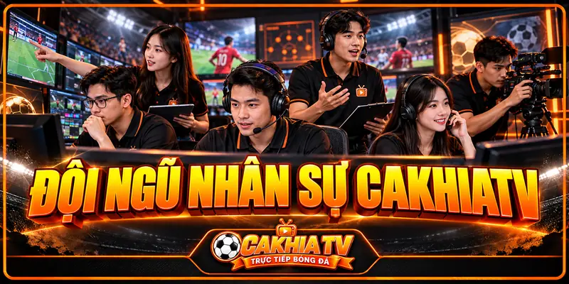 Cơ cấu đội ngũ nhân sự tại CakhiaTV