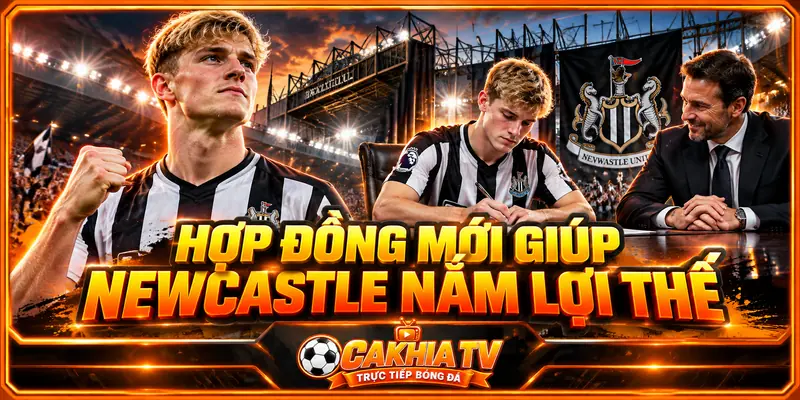 Hợp đồng mới giúp Newcastle nắm lợi thế đàm phán