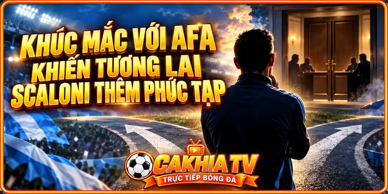 Khúc mắc với AFA khiến tương lai Scaloni thêm phức tạp