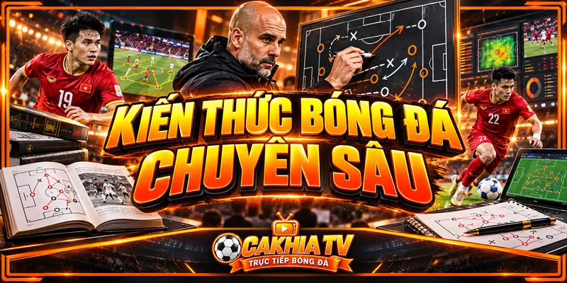 Kiến thức bóng đá sẽ được xây dựng thành từng chủ đề chuyên sâu