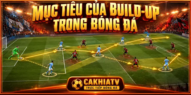 Mục tiêu của build-up trong bóng đá là gì