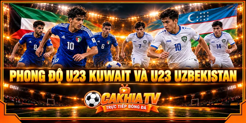 Phong độ U23 Kuwait và U23 Uzbekistan