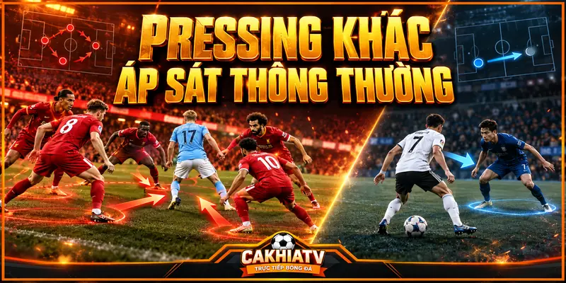 Pressing khác với áp sát thông thường như thế nào
