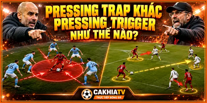 Pressing Trap khác Pressing Trigger như thế nào