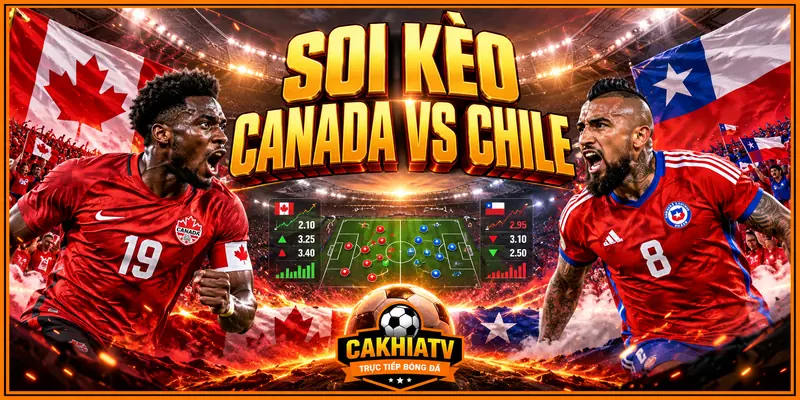Soi kèo Canada vs Chile trước giờ bóng lăn