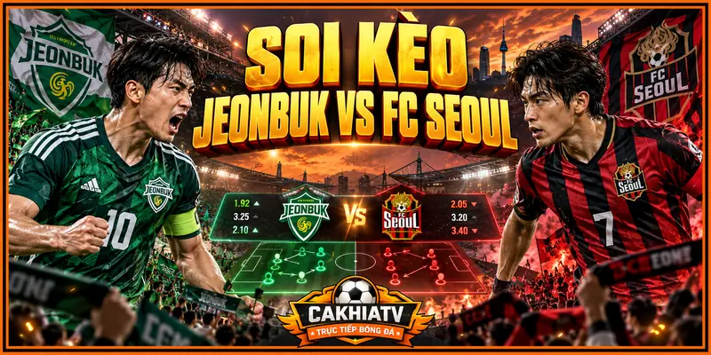 Soi kèo Jeonbuk vs FC Seoul trước giờ bóng lăn