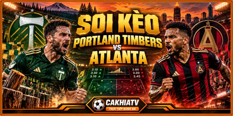 Soi tỷ lệ kèo hôm nay trận Portland Timbers vs Atlanta