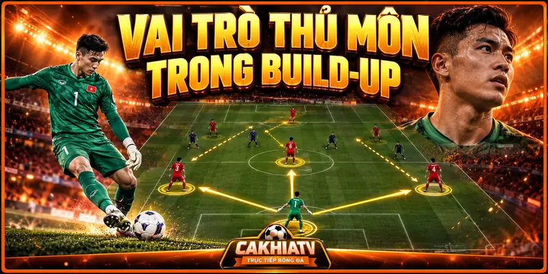 Thủ môn có vai trò gì trong build-up
